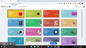 English Learner ENGLISH Rosetta Stone Access