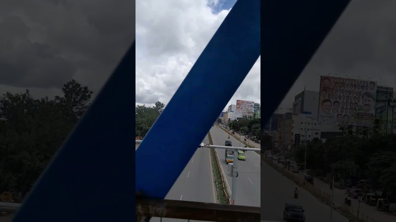 BOI Virgonagar over bridge.