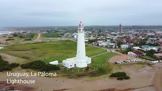 Uruguay, La Paloma The lighthouse, cinematic video shot with DJI Mini 2