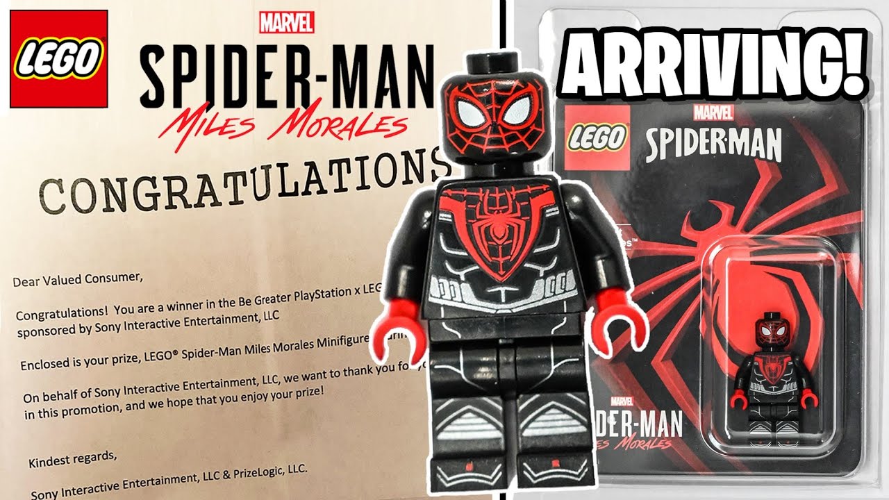 Lego Spider Man Miles Morales Figures Finally Arriving Youtube