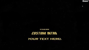 Logo Animation - make a custom star wars crawl video