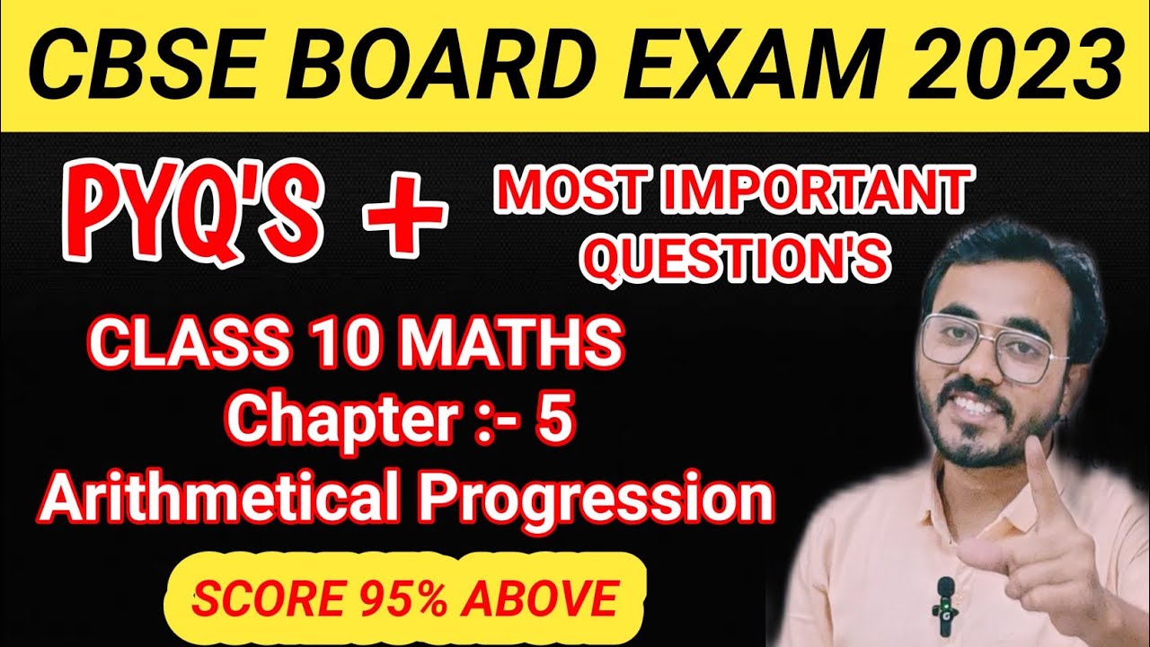 CBSE BOARD EXAM 2023 | class 10 maths most important question 2023 ...