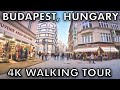 4K Budapest Walk - Walking around Vaci Utca