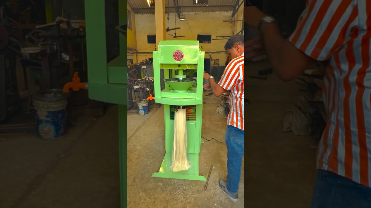 *RAJ YANTRALAY* . Noodles machine 5 HP . Avg 70-80 kg per hr. 