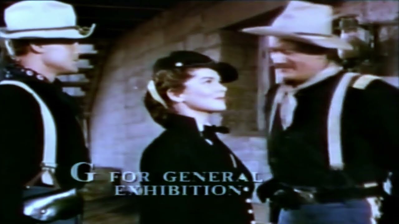 She Wore a Yellow Ribbon – Movie Trailer (VHS Opening)