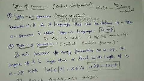 Theory of computation part 5 || context free grammer || trb polytechnic exam toc explan in tamil