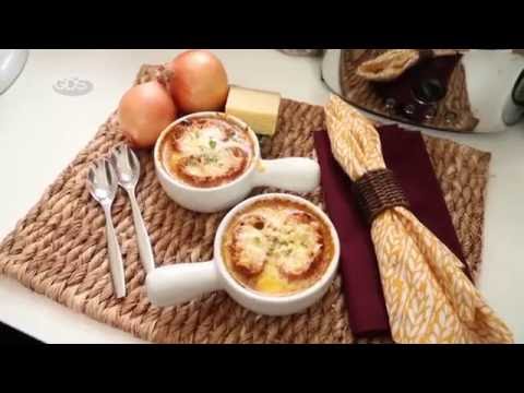 ფრანგული კულინარიის დღე | ხახვის სუპი