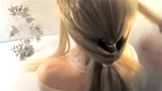 Прически для девочек Прическа хвост Красиво Быстро Просто Beautiful Hairstyle Прически для девочек Прическа хвост Красиво Быстро Просто Beautiful Hairstyle