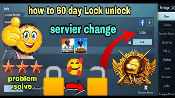 HOW TO CHANGE SERVER IN PUBG MOBILE  HOW TO FIX SERVER LOCK IN PUBG MOBILE  CHANGE SERVER PUBG