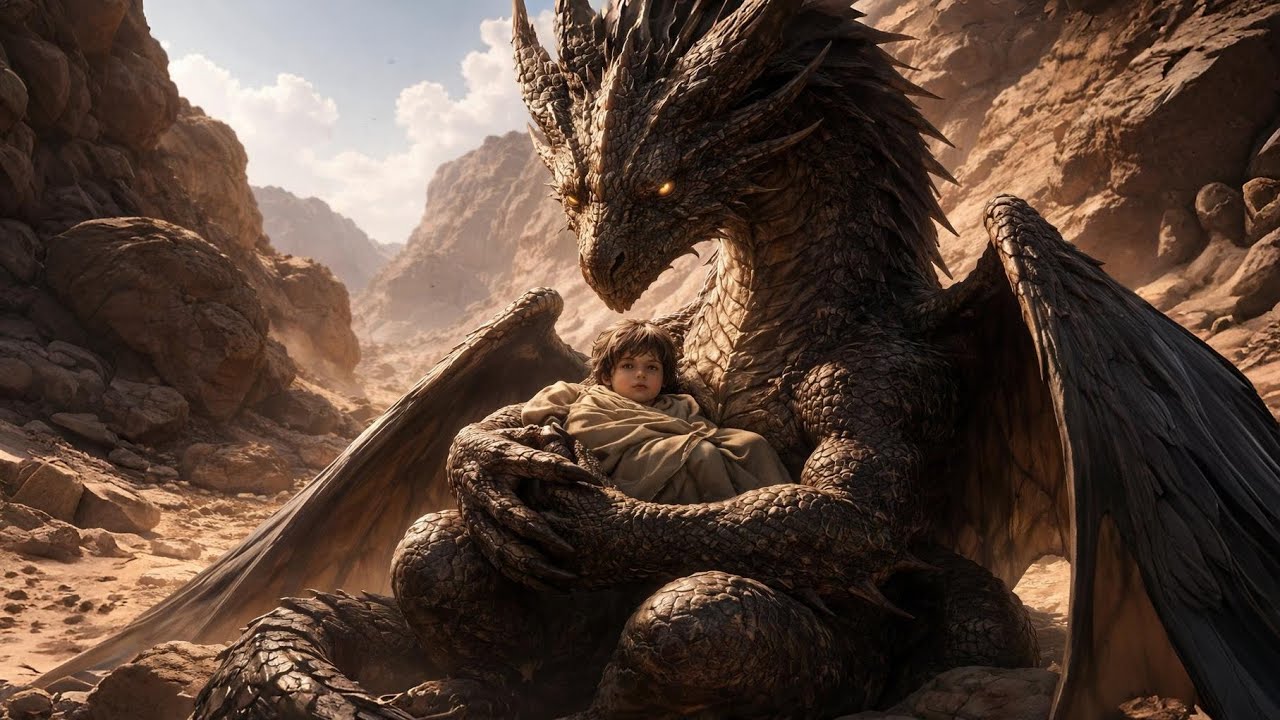 They Gave the Deadliest Dragon Mother a Human Infant—Unaware She Cradled Him Like Her Own | HFY
