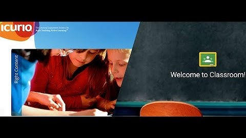 Sharing icurio Resources to Google Classroom