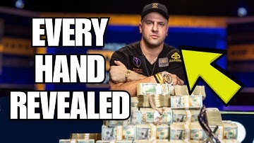 How Michael Mizrachi Won $10,000,000 (WSOP Main Event)