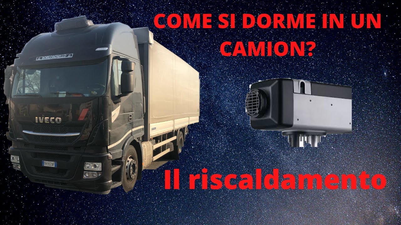 IVECO STRALIS || riscaldamento nel camion