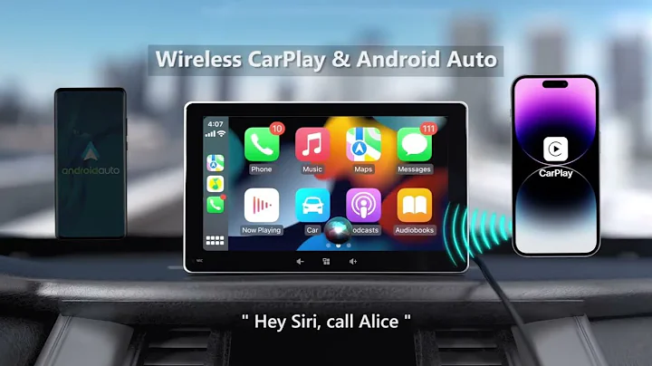 Eonon E20 7-inch Portable Car Head Unit | Wireless Apple CarPlay & Android Auto | 2023 New Release