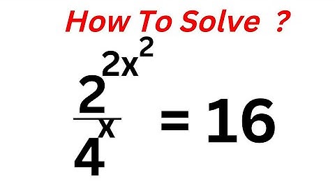 A Nice Math Olympiad Question | This Is Just The Best Trick!!!