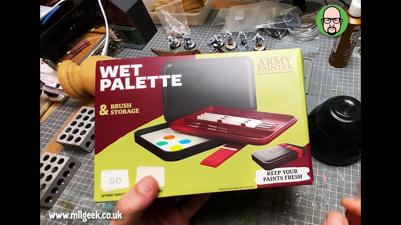 Army Painter Wet Palette - A First Look - YouTube