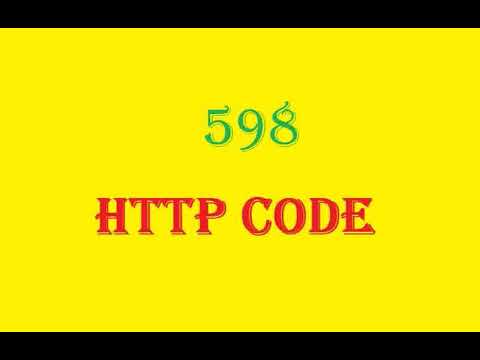 598 Network read timeout error