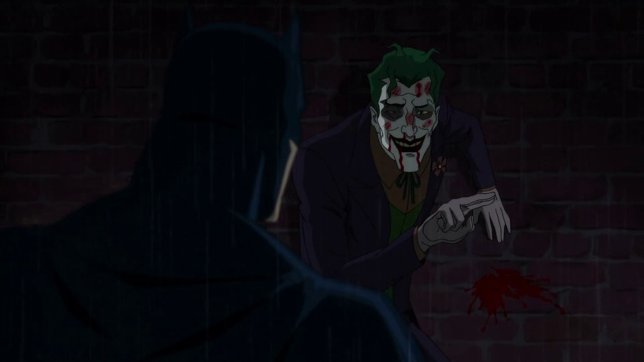 Batman punches Joker very hard in HUSH - YouTube