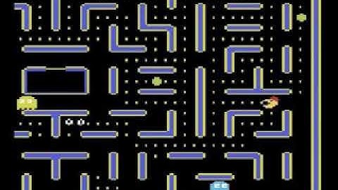 Jr Pac Man - Atari 5200 - Gameplay 🎮