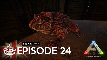 ARK: Survival Evolved | S02E24 - Taming a Beelzebufo (Level 120 Perfect Tame!)