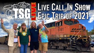 TSG Live Talking Trains - John's Epic Trip and more!