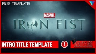 Iron Fist Intro Hitfilm Template | Reds Fx