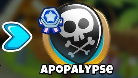 BTD6–One Two Tree—Apopalypse—No Monkey knowledge + No Hero