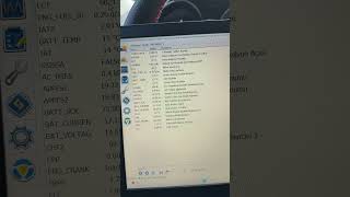 Ford Courier Forscan programında aracınızın motorundan seçtiğiniz bölümlerin değerleri anlık izleme.