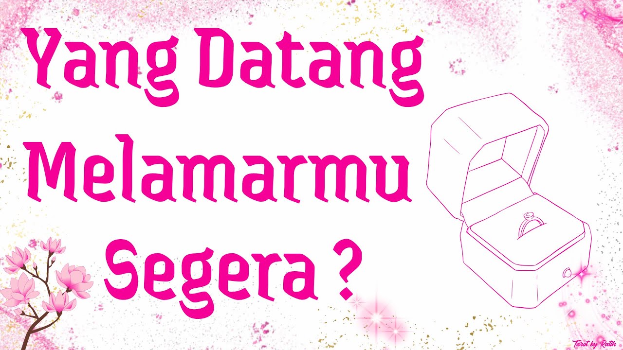 💍✨ ENERGI JODOH KUAT‼️ YANG SEGERA DATANG MELAMARMU DENGAN NIAT SERIUS ? 😱❤️ SOSOKNYA TERUNGKAP 🌹✨😍