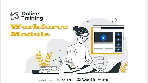Workforce module of Web View in T3 Workforce