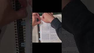 Add paper into my ESV Spiral-bound Journaling Bible