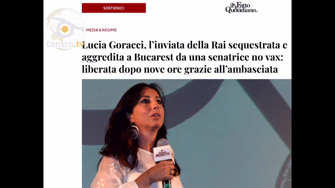 giornalista italiana, lucia goracci, sequestrata?? - YouTube