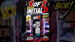 1 OF 1 Custom Initial D Takumi Box 😮‍💨 #initiald #anime #takumi ￼