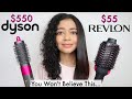 REVLON ONE STEP DRYER AND VOLUMIZER VS DYSON AIRWRAP ON CURLY HAIR - HONEST REVIEW