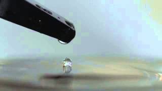 Surface Tension Droplets at 2500fps