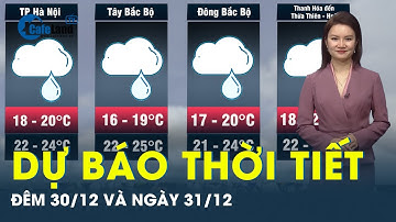 Dự báo thời tiết đêm nay và ngày mai 31/12: Bắc Bộ rét, Nam bộ nắng đẹp | CafeLand