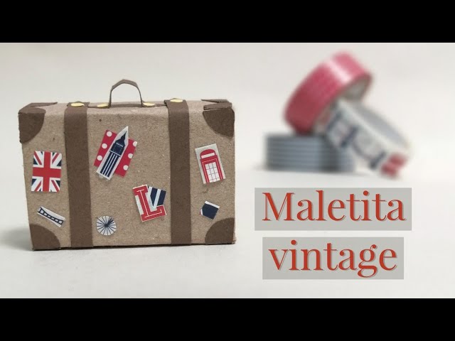 Mini maleta vintage