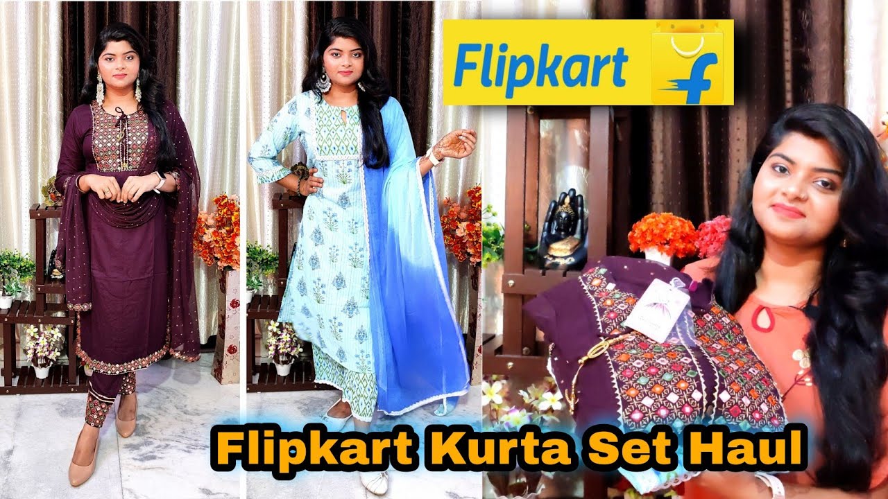 Flipkart Kurti/Kurta Set Haul👗 Flipkart Cotton Kurta Set Haul👗Flipkart Haul 👗 Flipkart Kurti