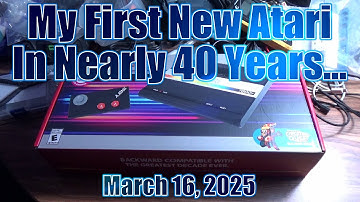 My First New Atari In Nearly 40 Years...