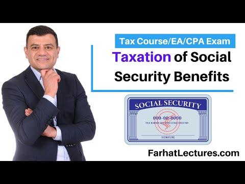 Taxation Of Social Security Benefits. CPA Exam