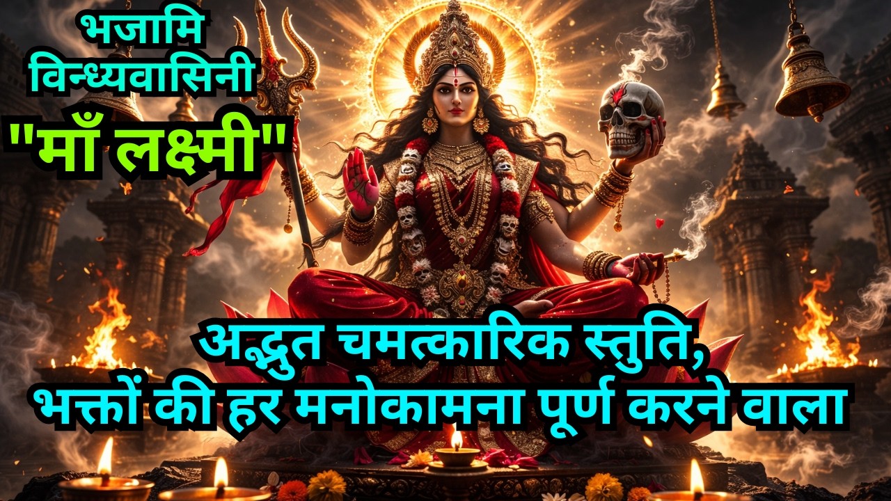 Maalaxmi,निशुम्भ शुम्भ गर्जनी 🔱 | भजामि विन्ध्यवासिनी |Bhajan Shakti Stuti #bhajan#maalaxmi #bhakti
