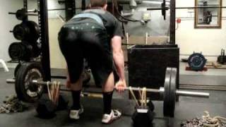 deadlifting with bands chains and off platforms