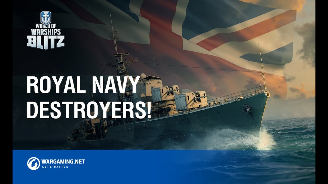World of Warships Blitz: British Destroyers!