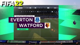 FIFA 22 - Everton vs Watford - Premier League | PS4