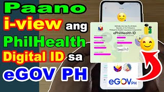 Paano i VIEW ang PhilHealth ID online sa eGOVPH app 2025 screenshot 3