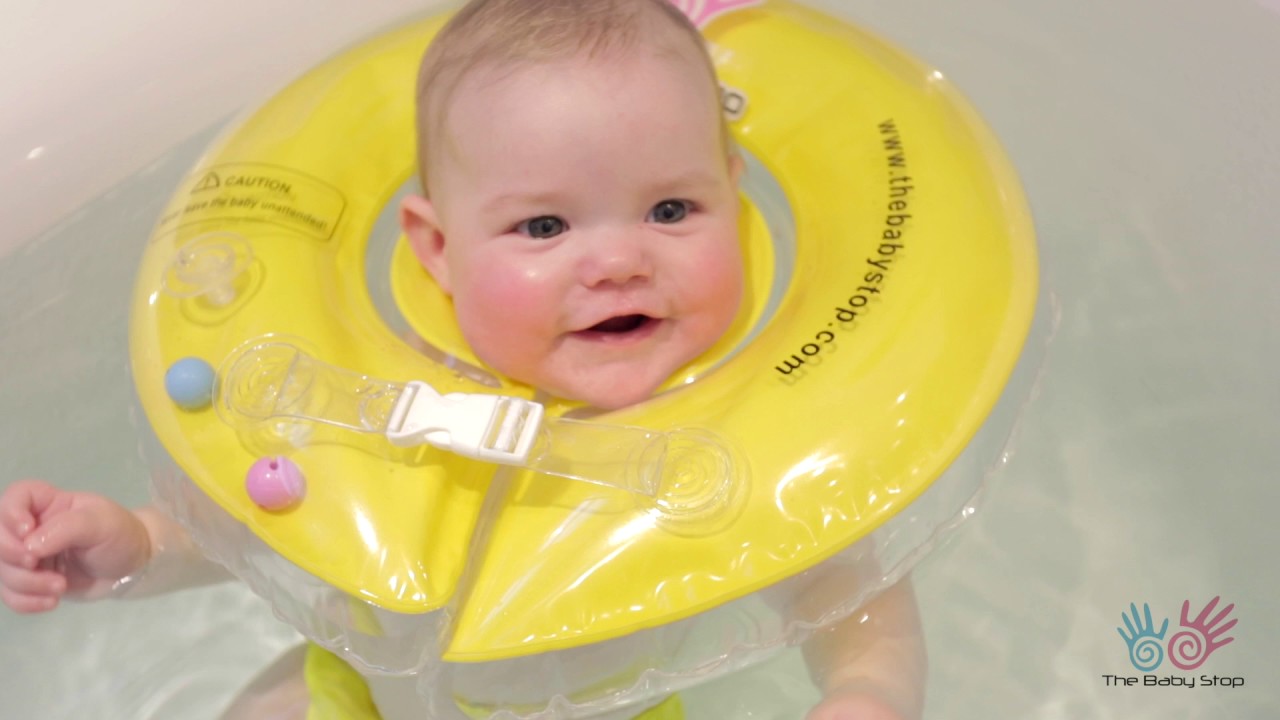 Baby swimming neck ring YouTube