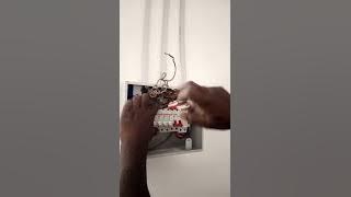 jinsi ya kufunga main switch( how to install electrical main switch ) single phase stage5