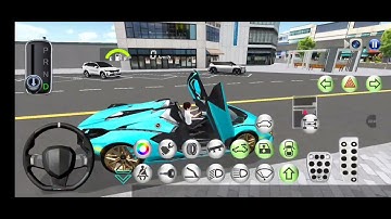 Lamborghini vs Bullet Train – Who’s Faster? 😱 | 3D Driving Class 2025