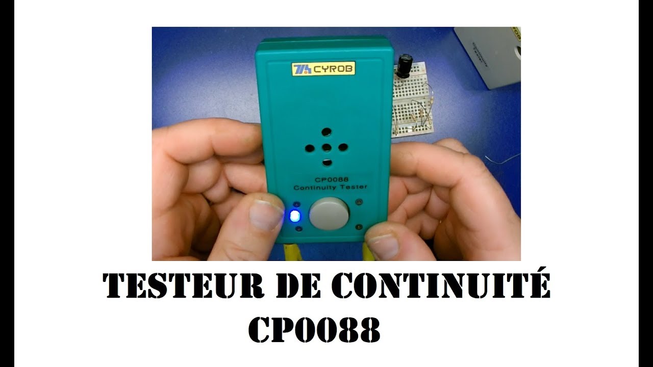 Cyrob : CP0088, un testeur de continuité original