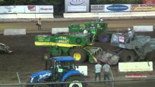 Madison County Fair Combine Demolition Derby